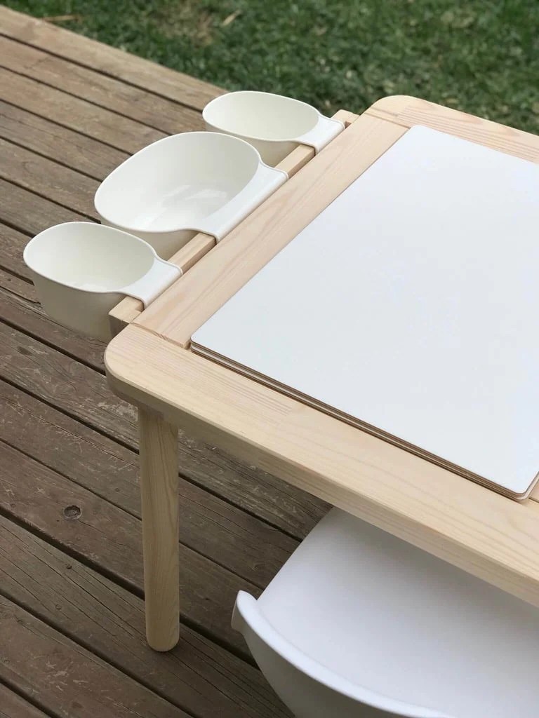 7 Clever & Easy IKEA FLISAT Table Hacks for more Fun & Play