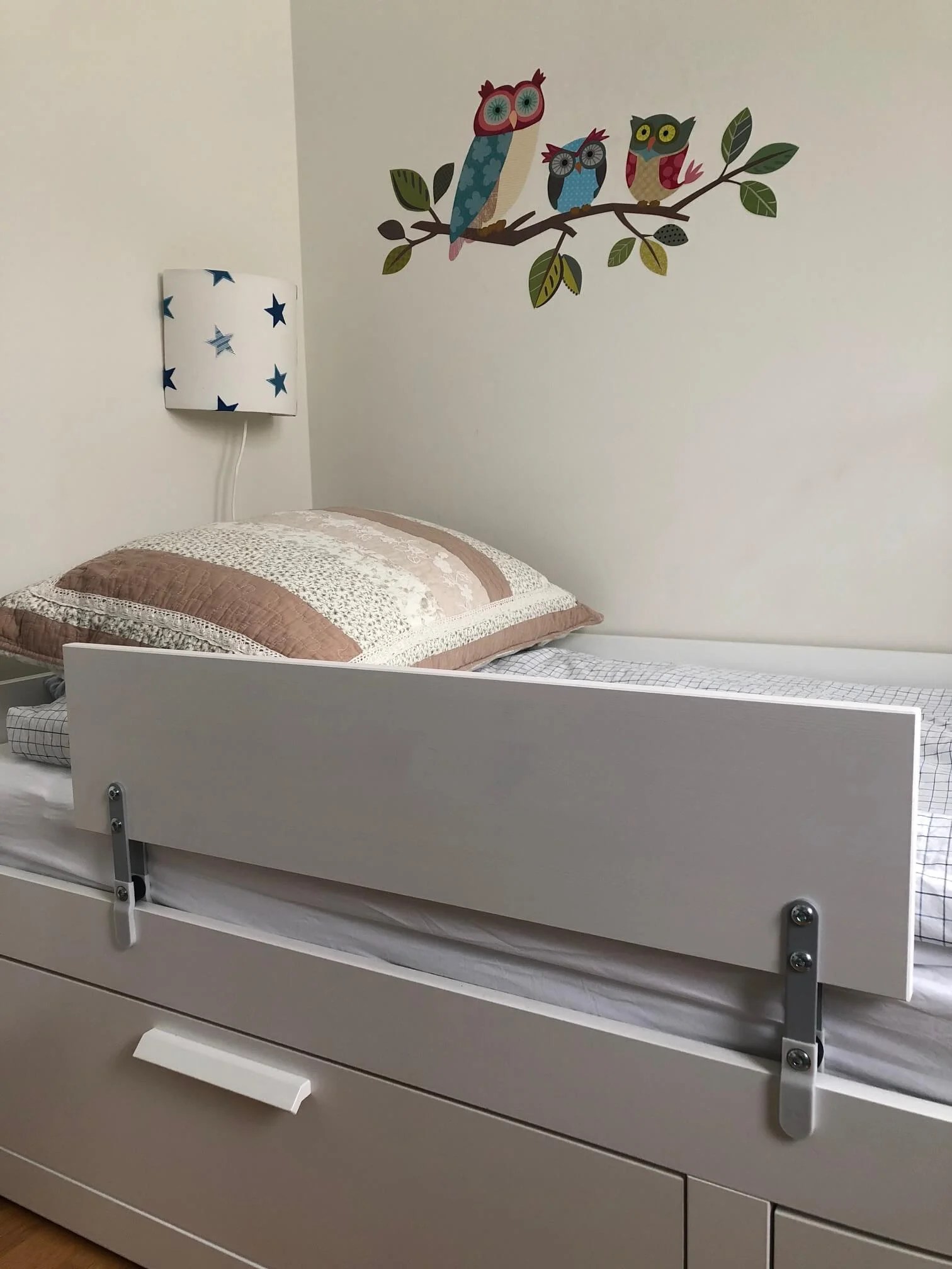 This Guard Rail will stop your kid from rolling off the bed IKEA Hackers