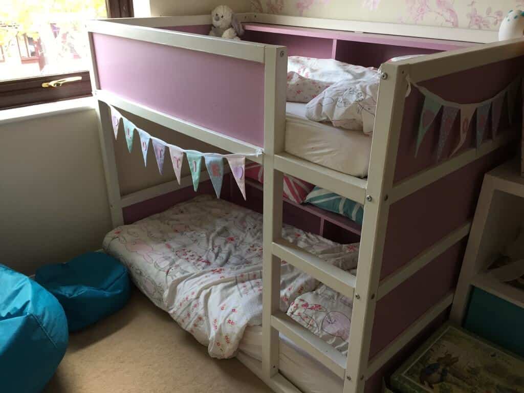 Ikea Toddler Bunk Bed Hack Toddler bunk bed resized from KURA loft bed IKEA Hackers