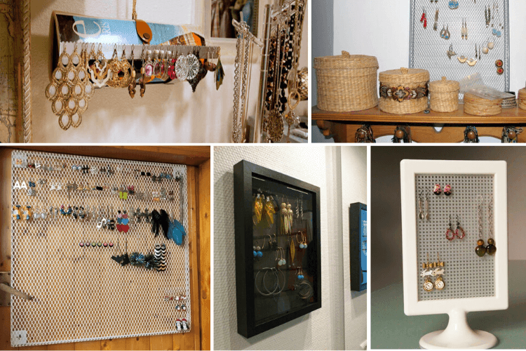 Earring Holders 7 ideas to organise your giant collection IKEA Hackers