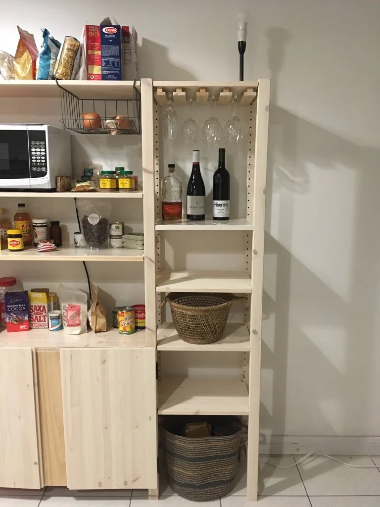 Ikea Under Shelf Wine Glass Holder Glass Designs