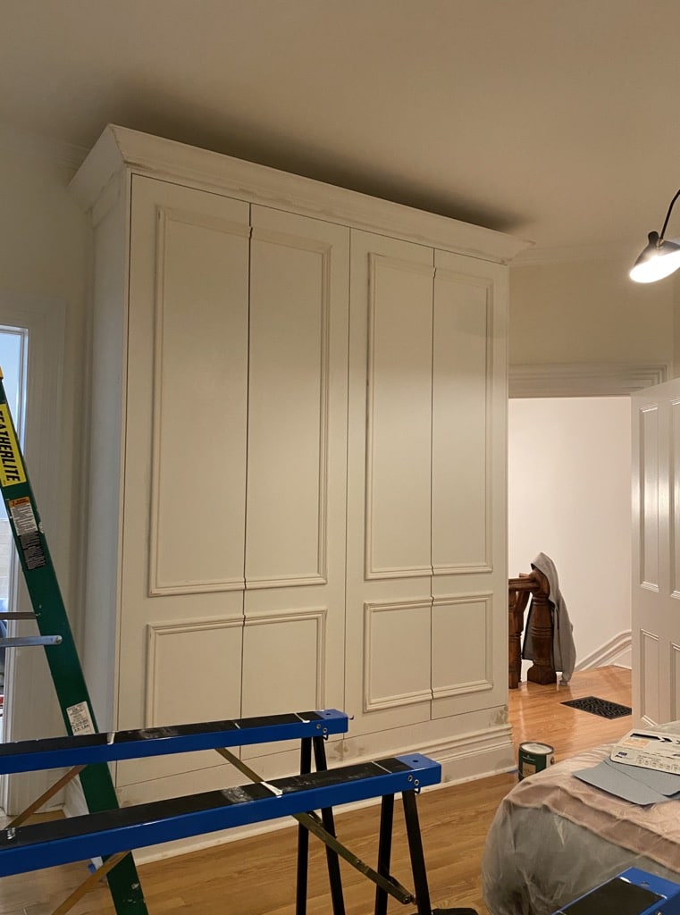 PAX closet hacked beautifully to match Victorian home IKEA Hackers