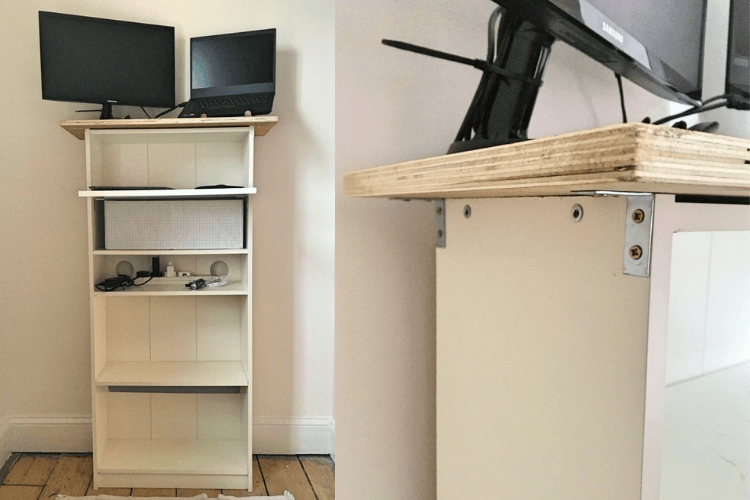 Ikea Standing Desk Shelf