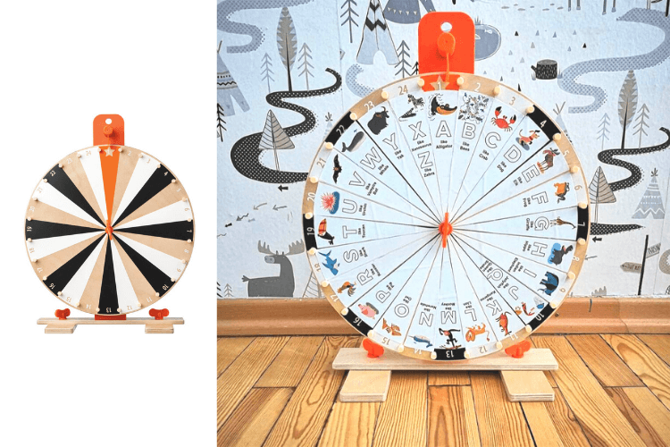 Have fun teaching ABC: IKEA Spinning Wheel hack - IKEA Hackers