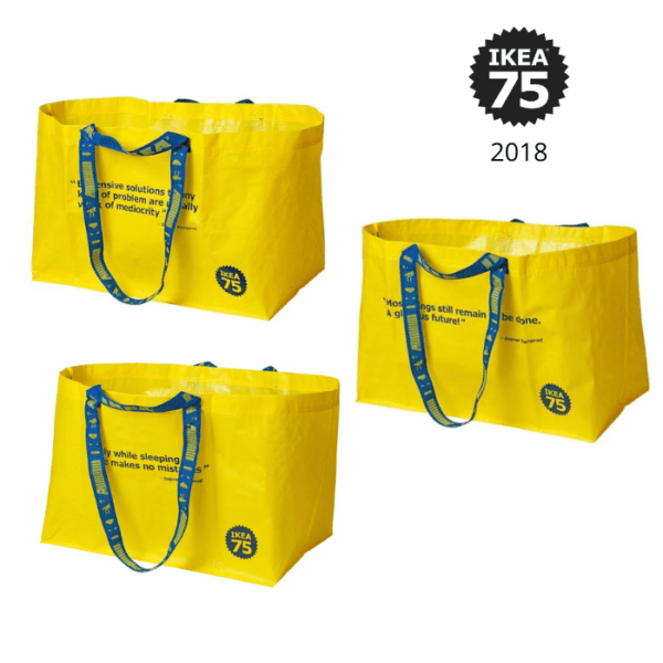The evolution of the famous IKEA Blue Bag IKEA Hackers