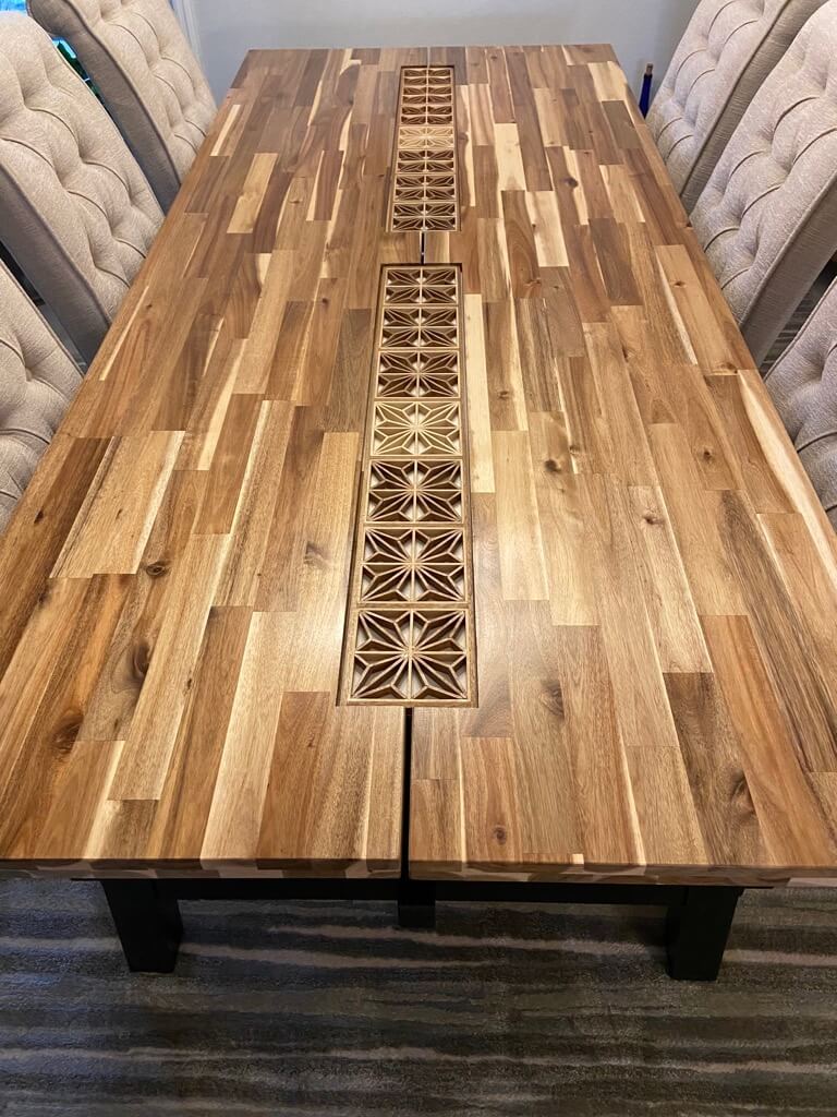 How To Add Japanese Kumiko To Swedish Table IKEA Hackers