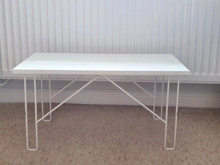 IKEA small side table hacks 15 minute DIY projects IKEA Hackers