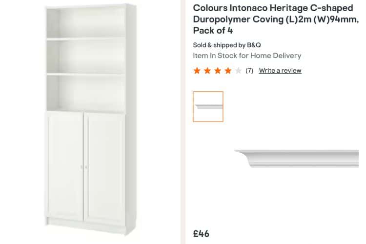 BILLY bookcase builtin hack with TV and Playroom Toy Storage