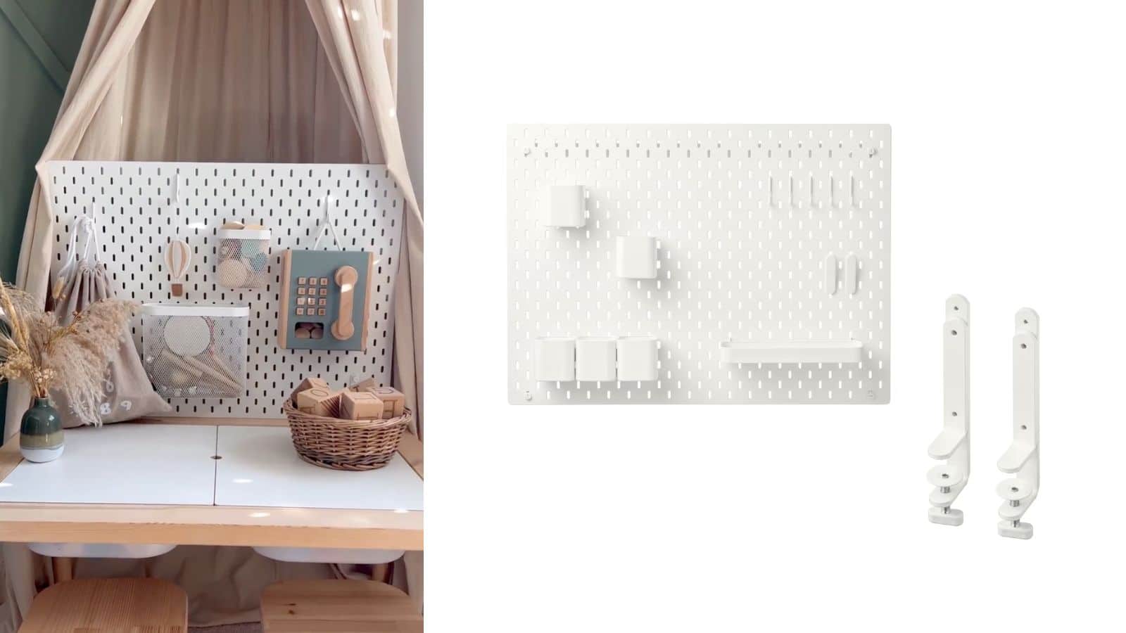 7 Clever & Easy IKEA FLISAT Table Hacks for more Fun & Play