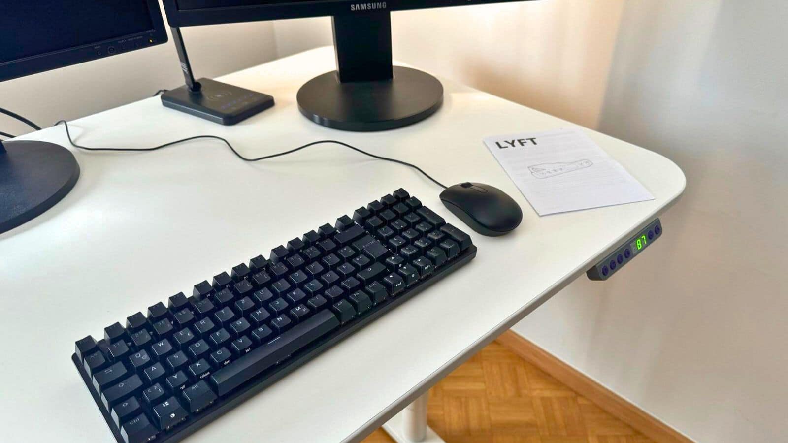 IKEA Adjustable Desk This Hack Makes Height Adjustments A Breeze