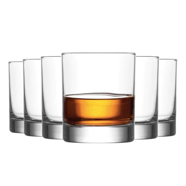 LAV Old Fashioned Whisky Glass 320Ml Set of 6 IKIDO