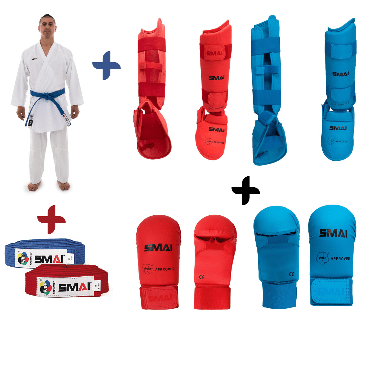 SMAI WKF Approved Complete Karate Kit ikl store