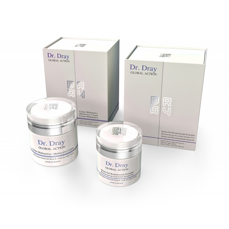 Cofre de las mejores cremas antiedad Dr. Dray.