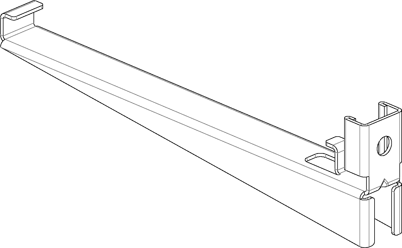 IKEA 10062053 (1x) Hold Shelf (Wall Bracket For Glass Shelf) IKEA