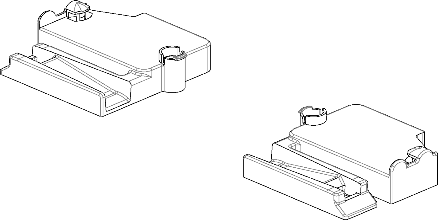 IKEA 118637 (1x) Hold Out For Slide Right IKEA Replacement Part