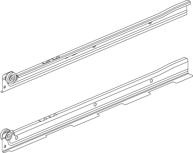 IKEA 158673 (1x) Slide Roller IKEA Replacement Part