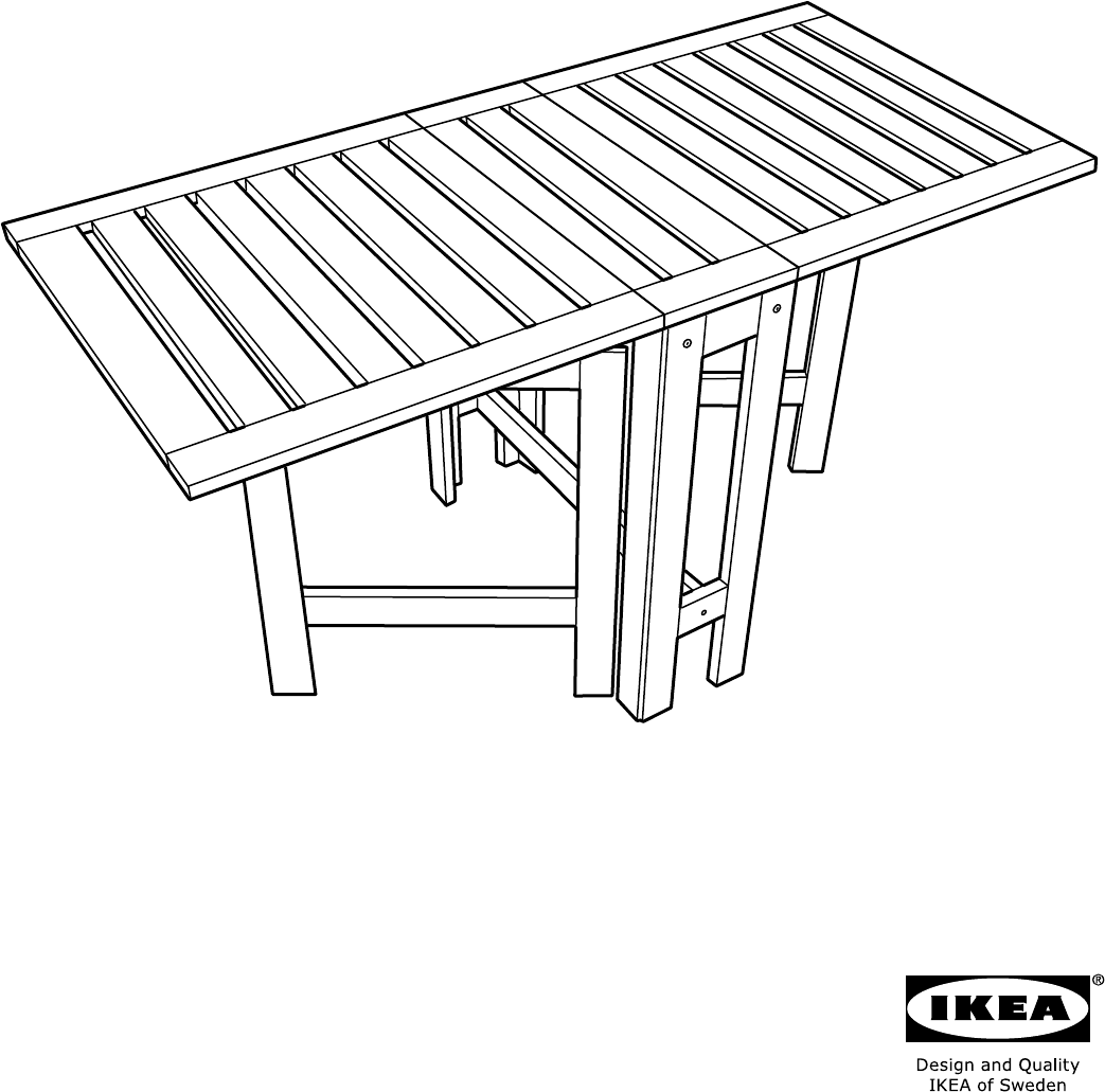 Get IKEA APPLARO (77x62x71) Outdoor Dining Table Replacement Parts