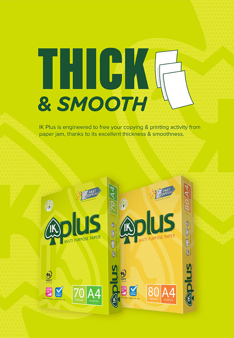 IK Plus Vietnam's Thick and Smooth Multi Purpose Paper