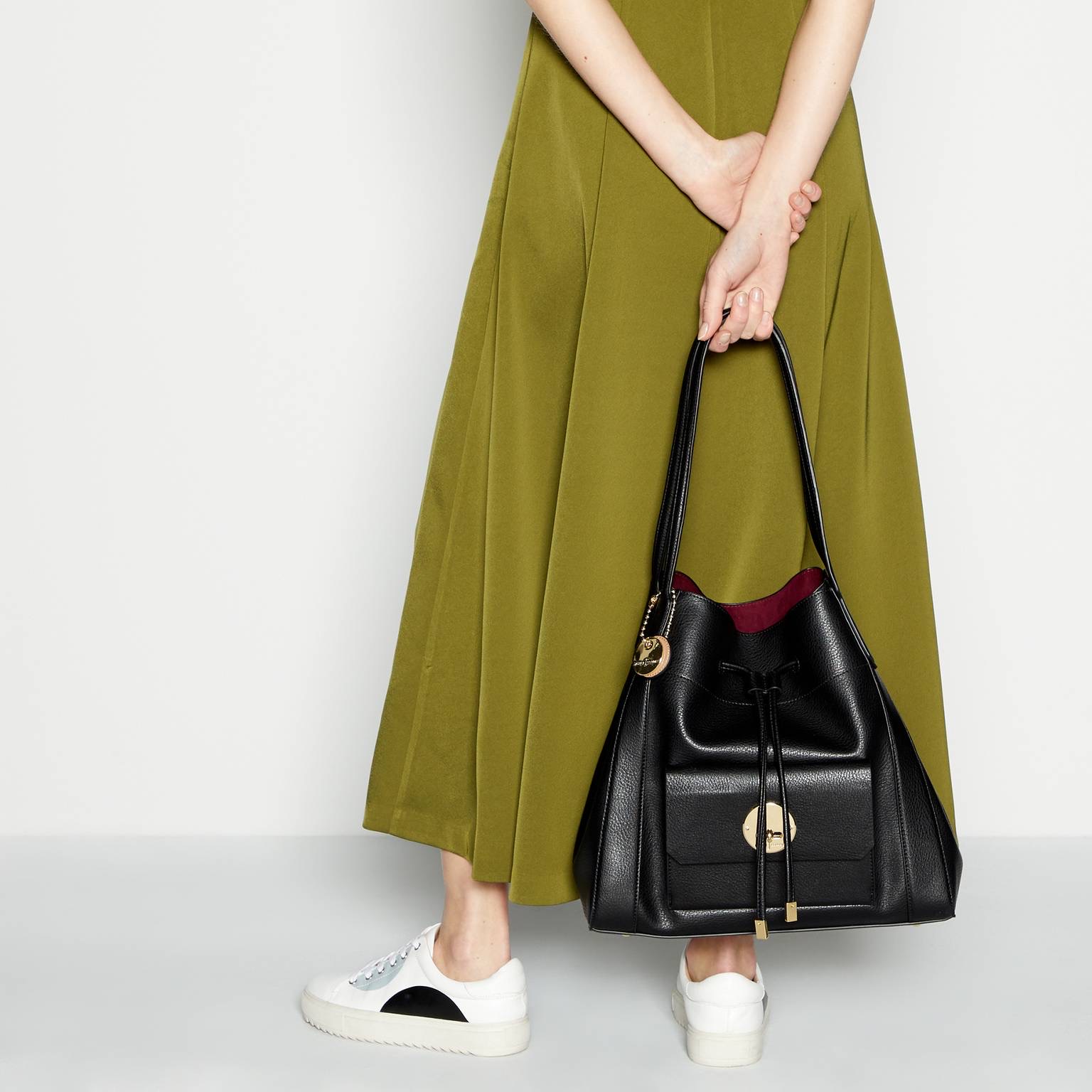 Jasper Conran Black Shoulder Bag Ikran's Cosmetics