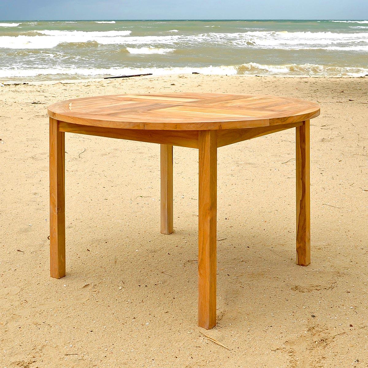 48" Round Teak Dinning Table IKsun Teak Patio Furniture SALE