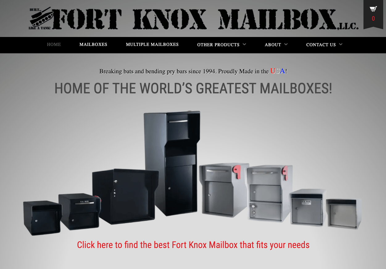 Fort Knox Mailbox Ikusa Marketing