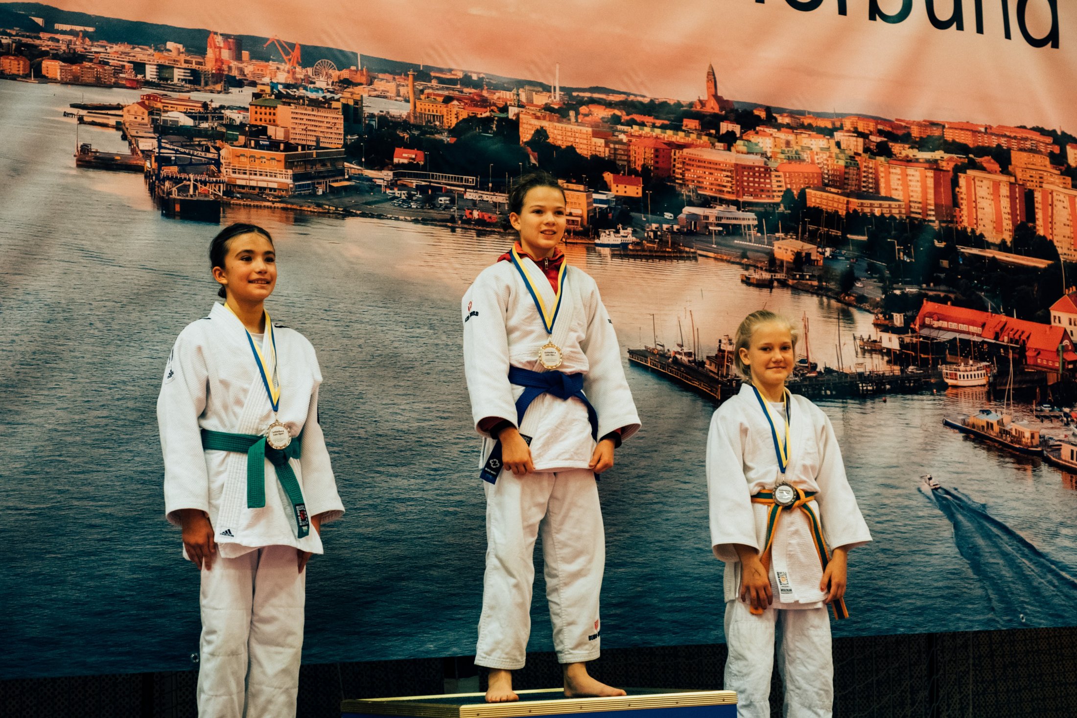 Tolv medaljer och många fina matcher på Gothenburg Judo Open IKVM IK Västra Mölndal Judo i