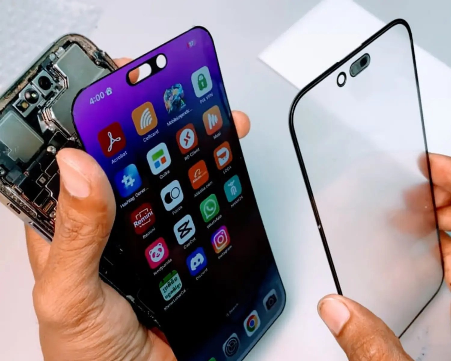 iphone back glass replacement near mekoramangala Bangalore