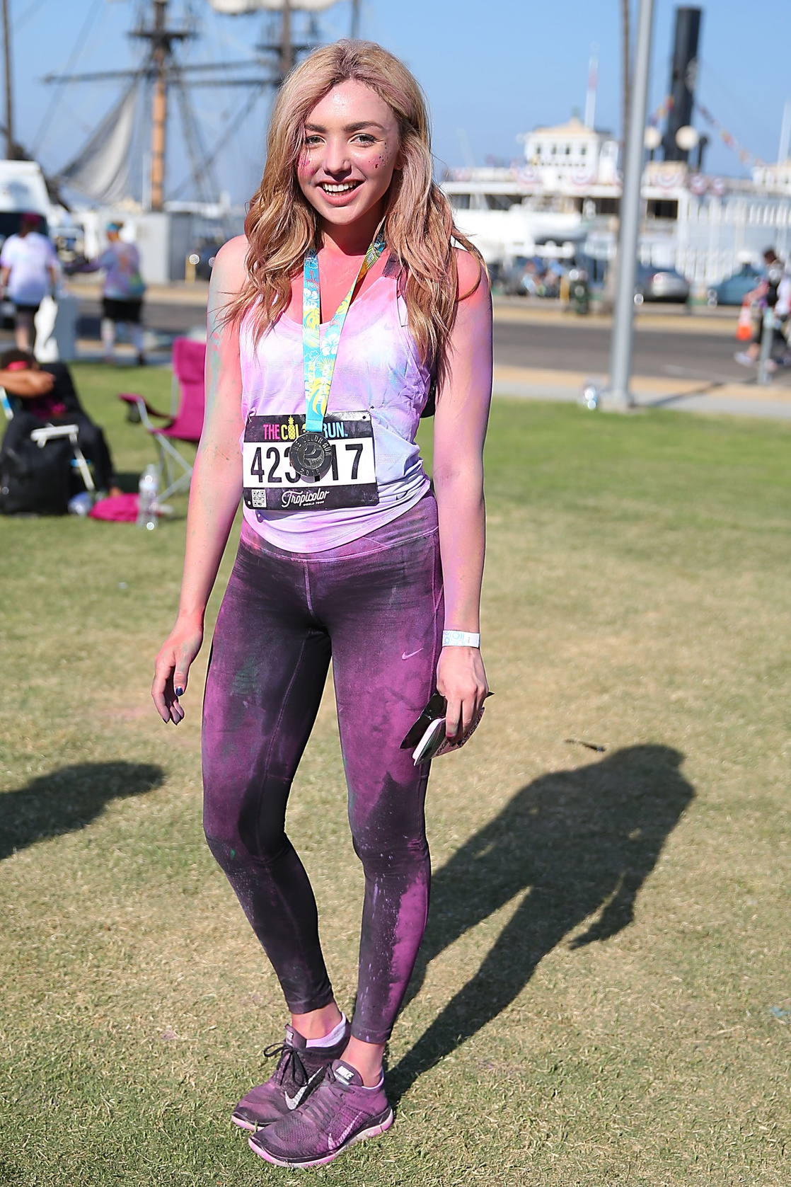 Peyton List In Yoga Pants YogaWalls