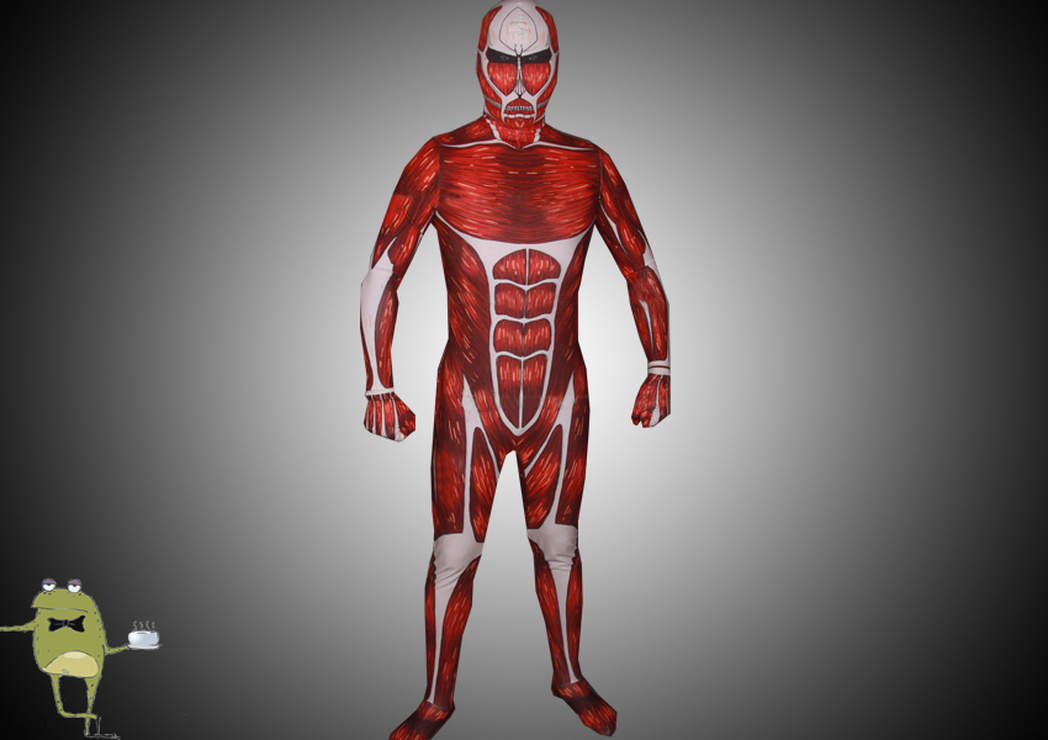 Attack on Titan Colossal Titan Cosplay Suit Costum