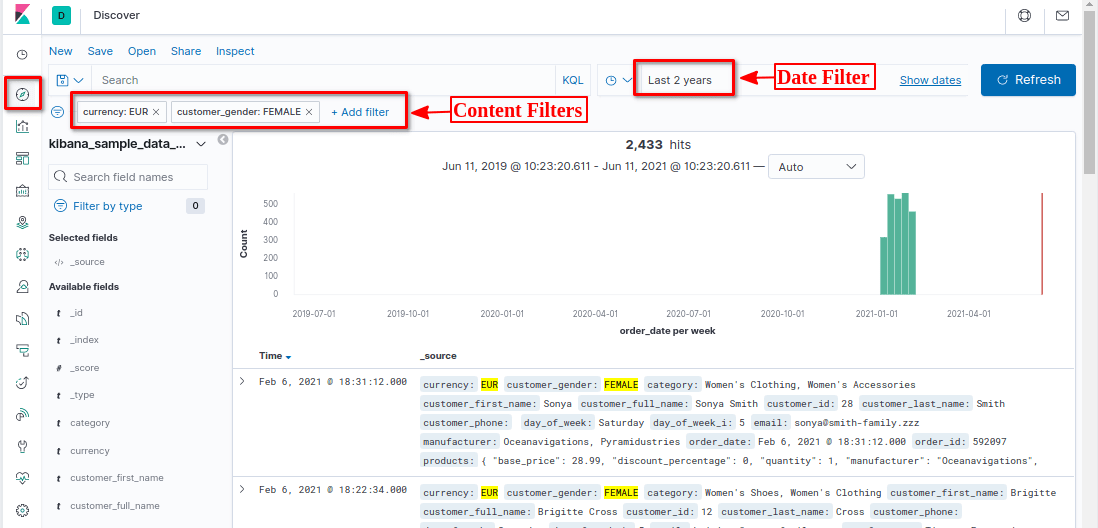 ElasticSearch + Kibana — ilauncherdocumentation 0.2 documentation