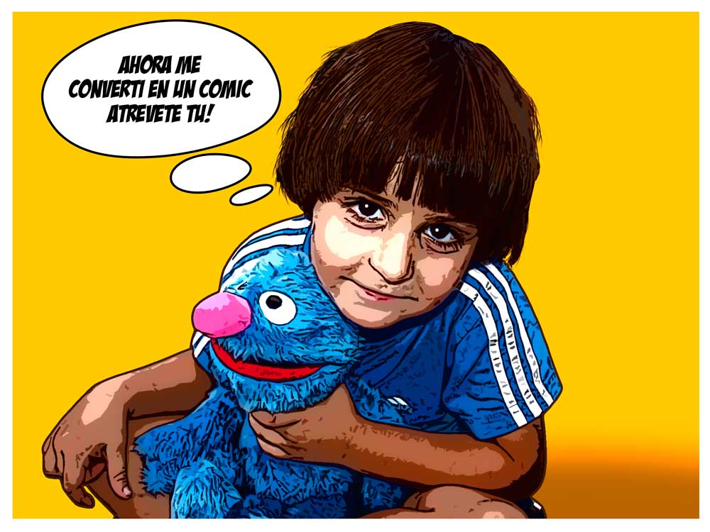 Tutorial // Convierte una Foto en Comic al