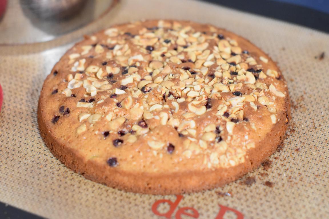Recette Entremets noisette, framboise & citron vert