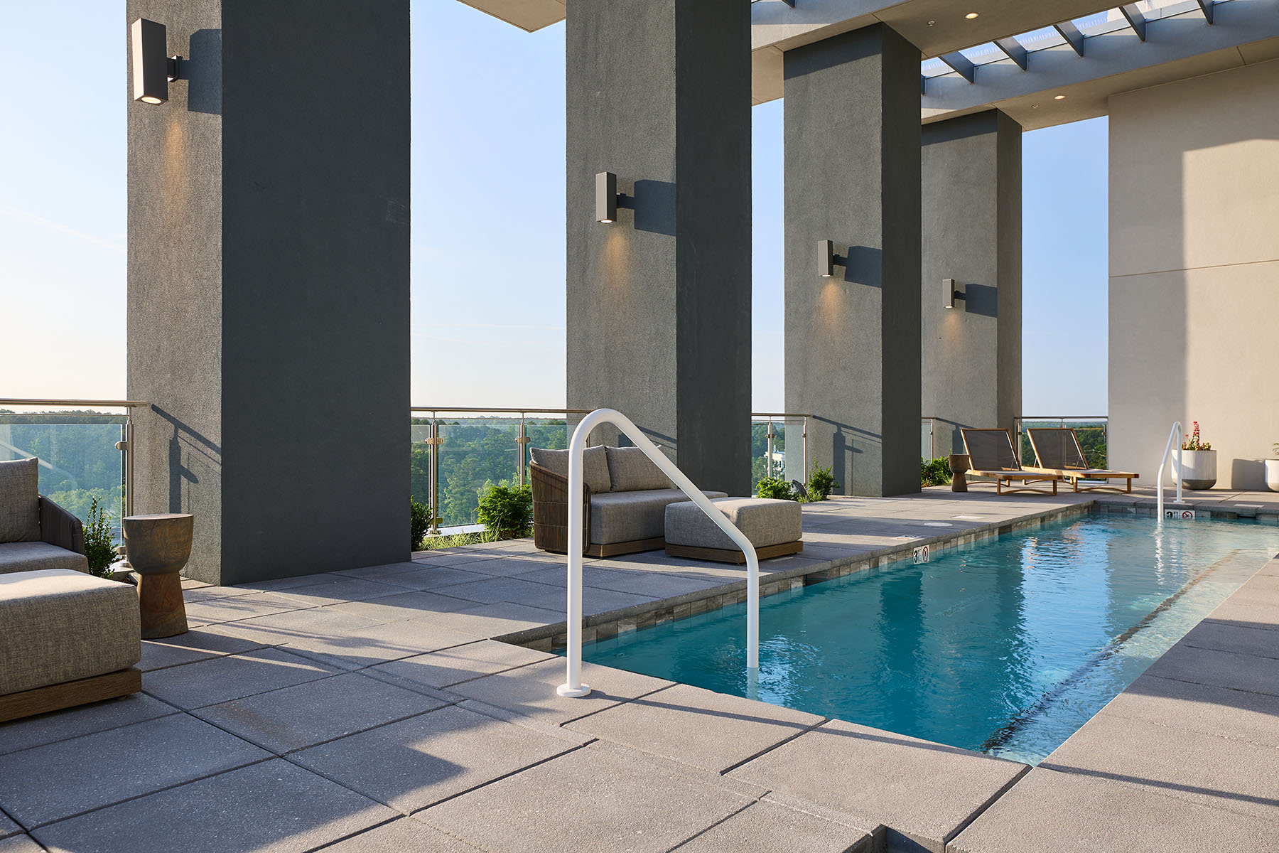 Sip & Swim Staycation Westin RaleighDurham Hotel Rooftop Pool