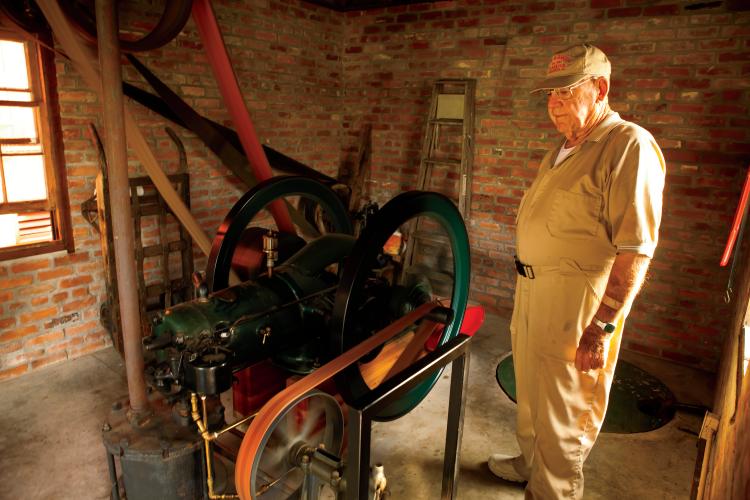 Storing History at Hawes Grain Elevator Museum in Atlanta, Illinois