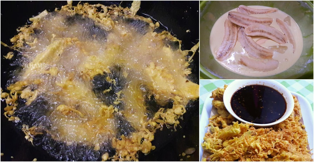 Cara Buat Bancuhan Tepung Goreng Pisang Sedap & Rangup. Resipi Lengkap