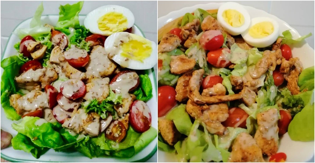 Resipi Mudah “Chicken Salad”. Menu Diet Ringkas & Paling Sedap