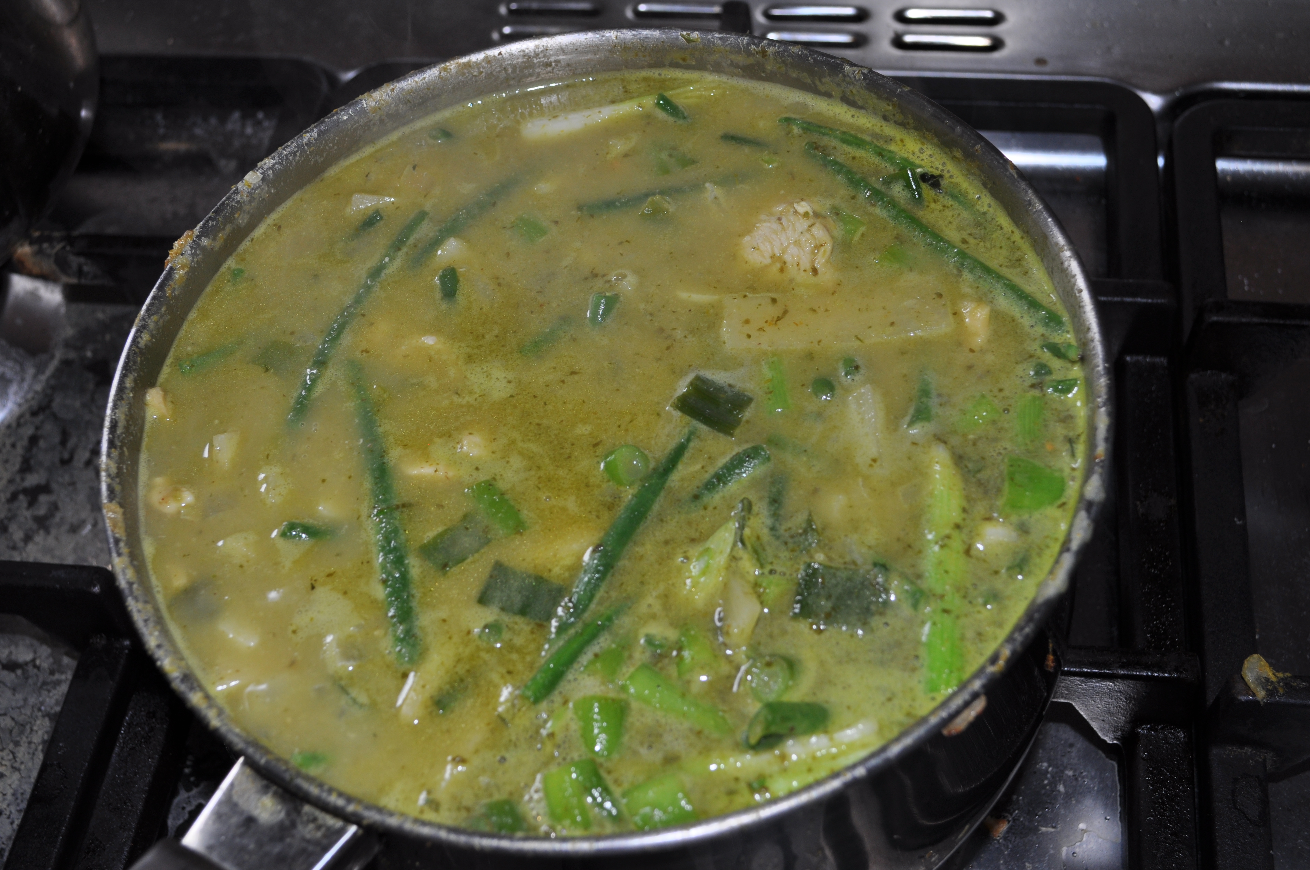 Thai Green Chicken Curry Soup I like big buns (and I cannot lie)