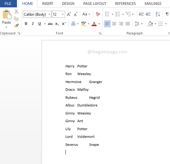 Comment trier par ordre alphabétique des noms basés sur les noms de