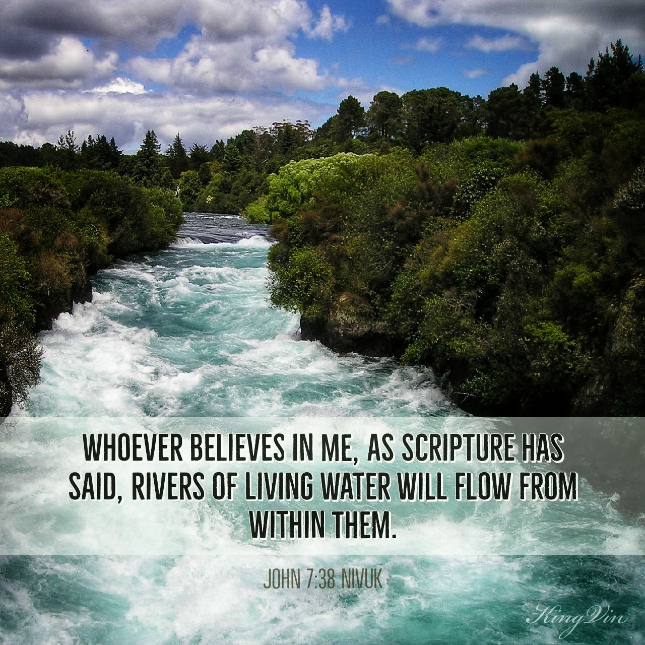 Rivers of living water I Live For JESUS