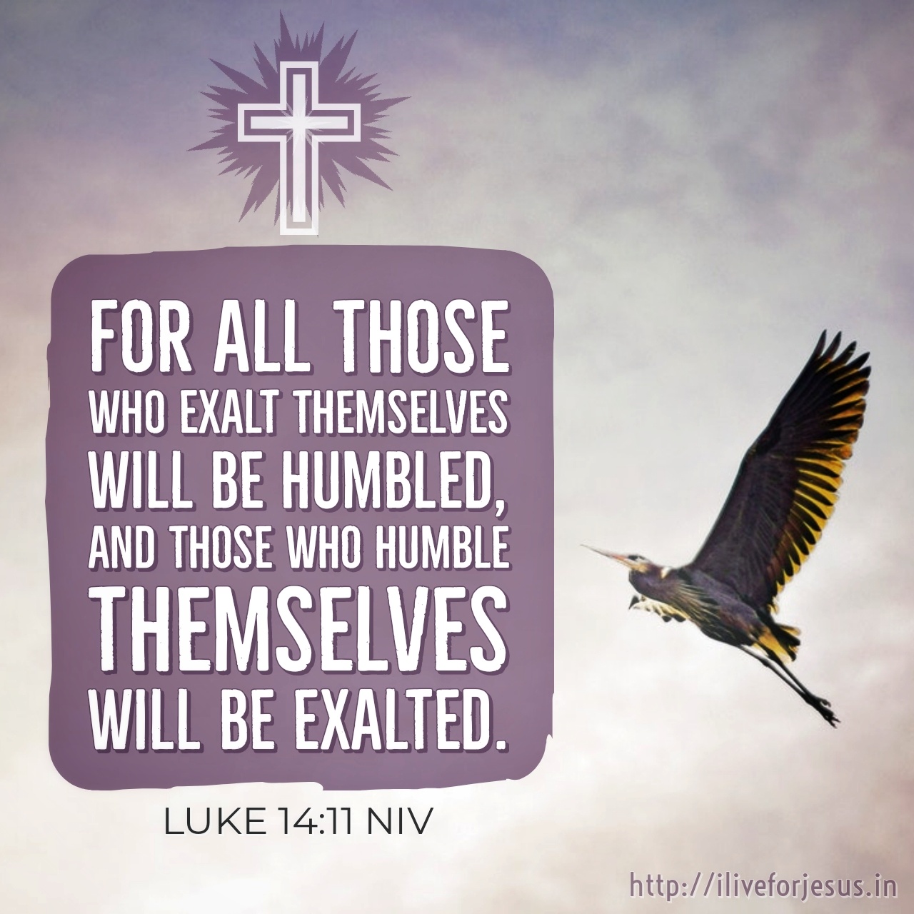 Humble will be Exalted I Live For JESUS