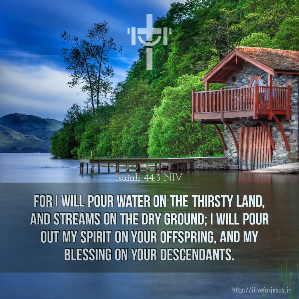 I will pour I Live For JESUS