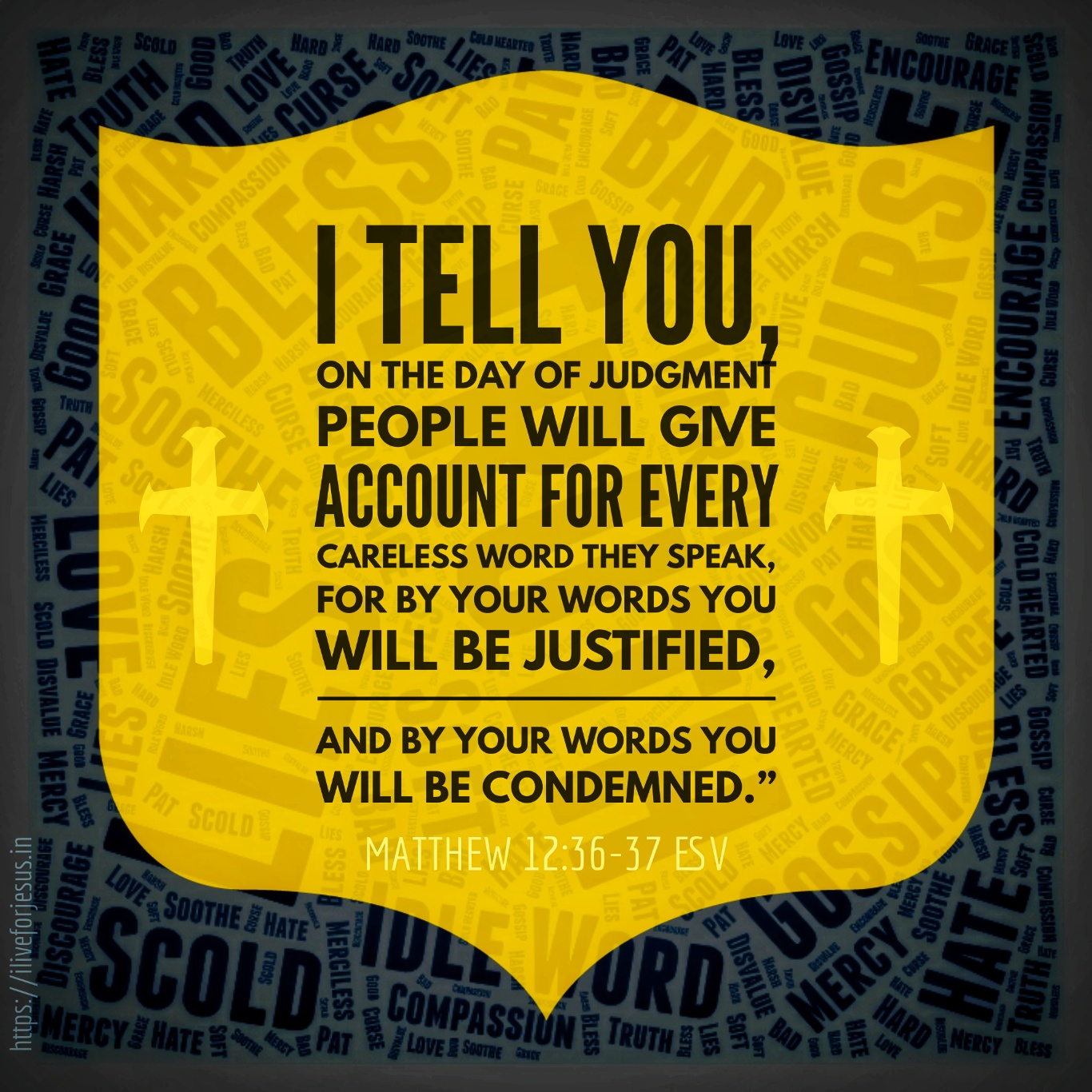 Give Account I Live For JESUS