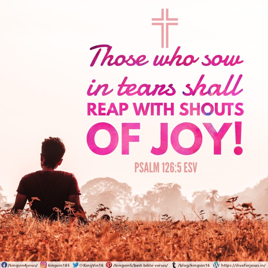 Sow in Tears I Live For JESUS