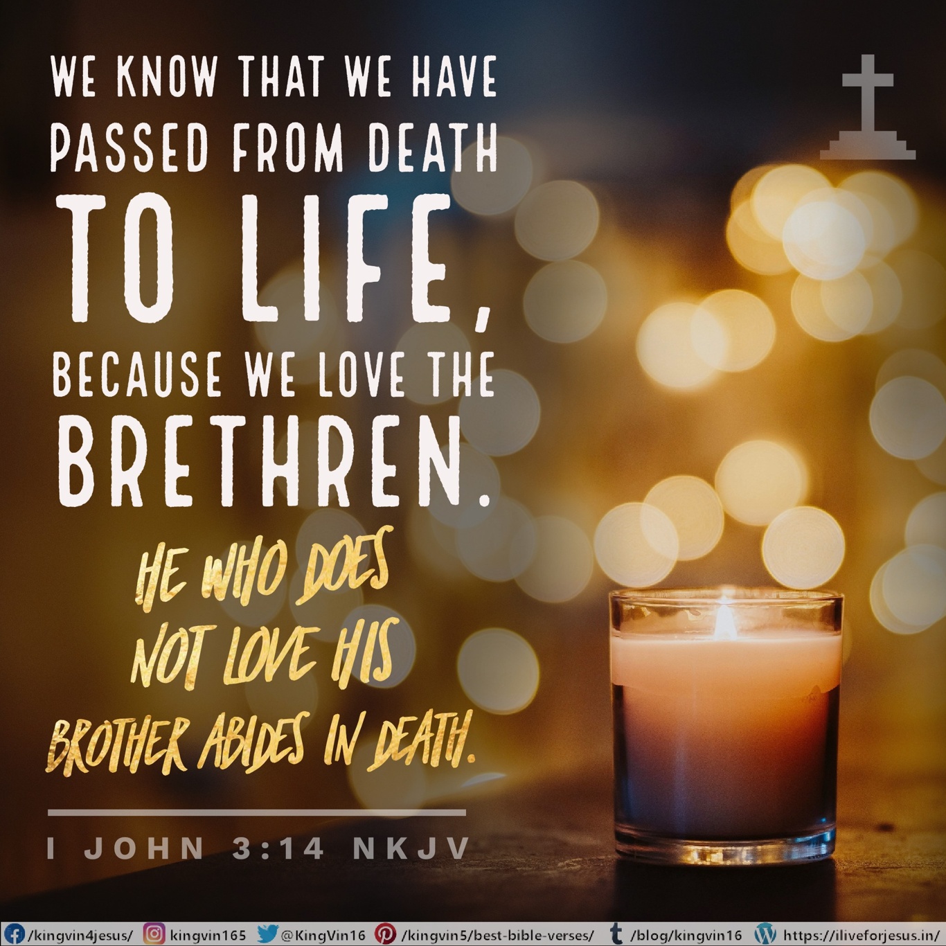 passed from death I Live For JESUS