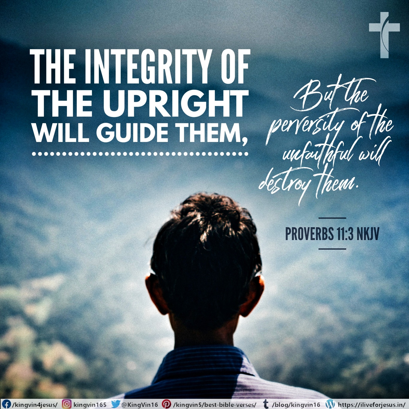 Integrity of the Upright I Live For JESUS