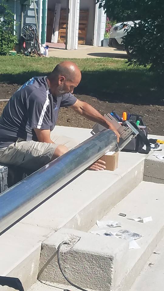 Installing a New Automated Pool Cover - Illiana Backyard Fun Inc.