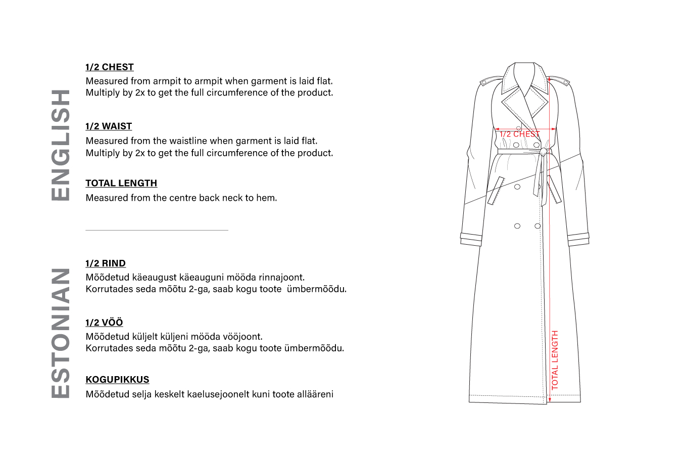 KENDWA Trench Coat iLLIMOR Corporate merch from Tencel