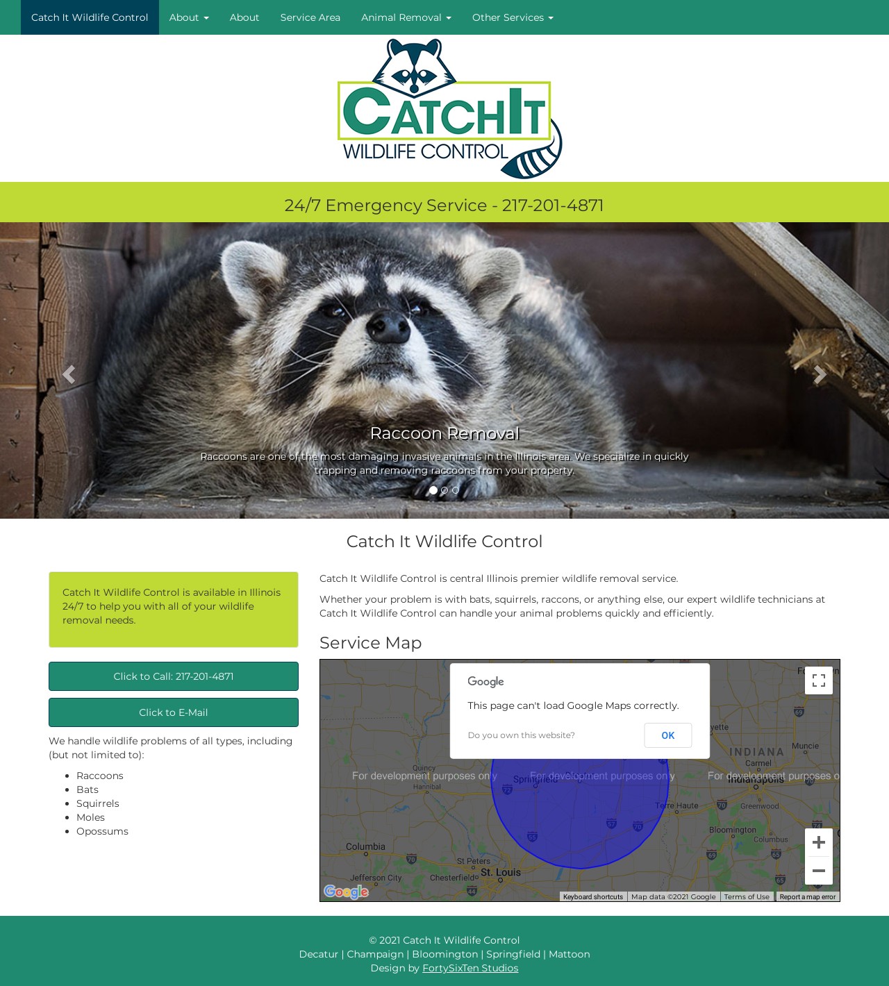 Catch It Wildlife Control, Springfield IL