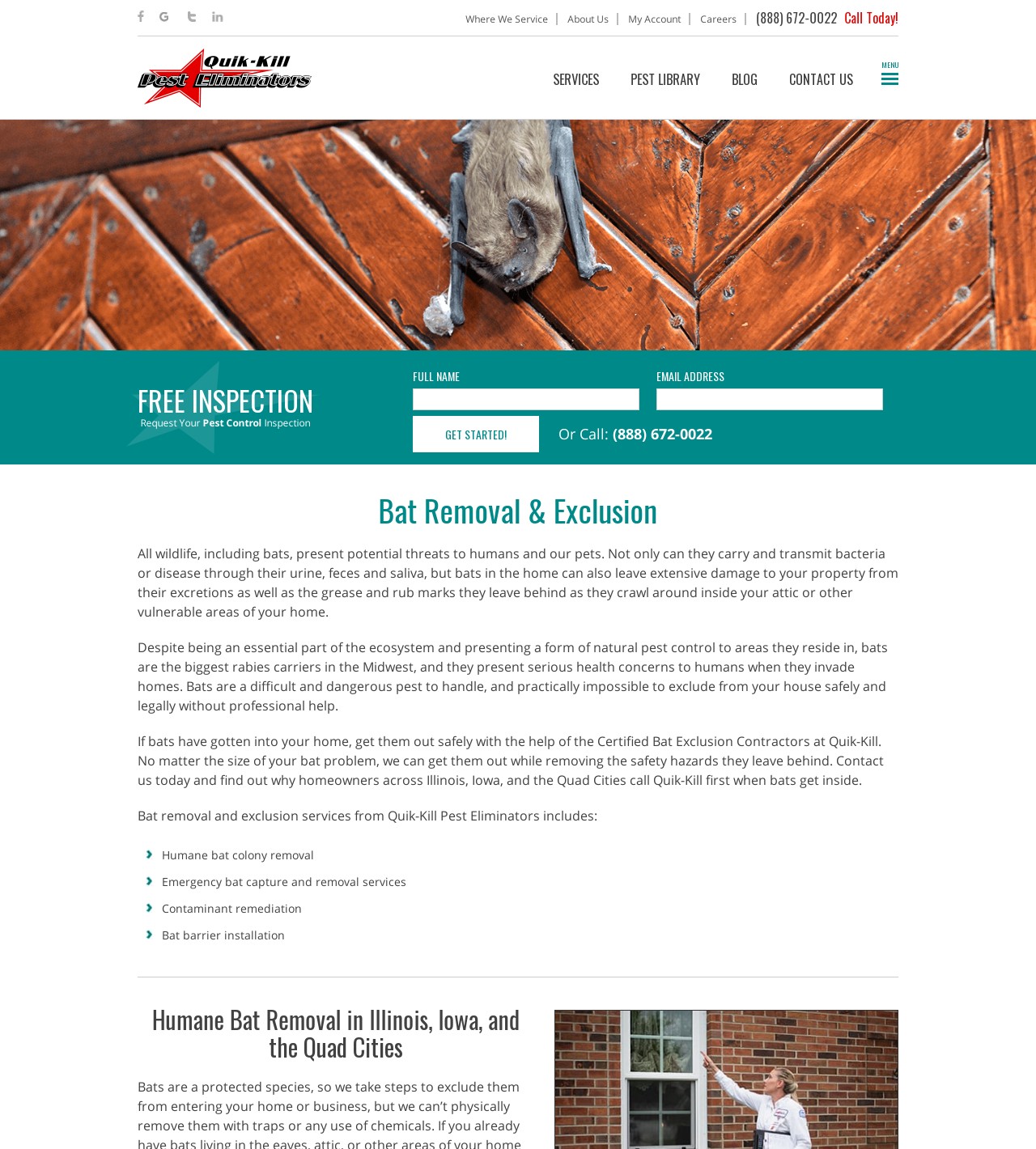 Quik Kill Pest Eliminators, Joliet IL