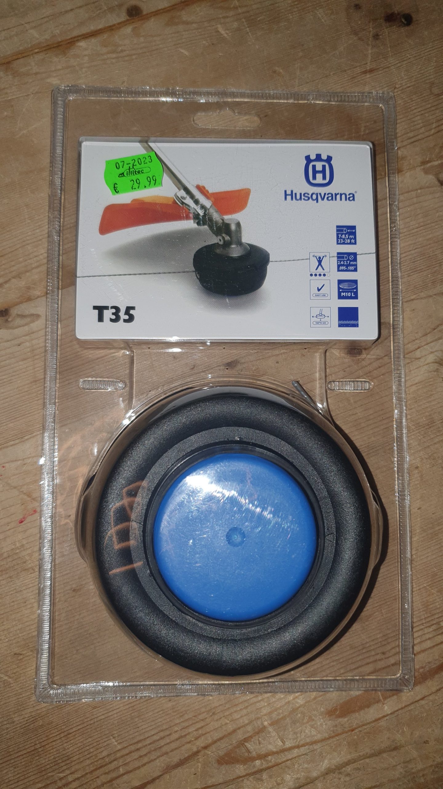 Husqvarna Trimmerkopf T35 M10 – Halbautomatisch Artikel-Nr. 5784463-01